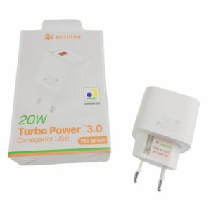 FONTE CARREGADOR USB TURBO POWER 3.0  20w Peining